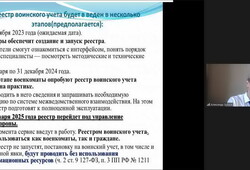 09 сентября 2024 года состоялся вебинар «Воинский учет и персональные данные в 2025 году - по новым правилам»